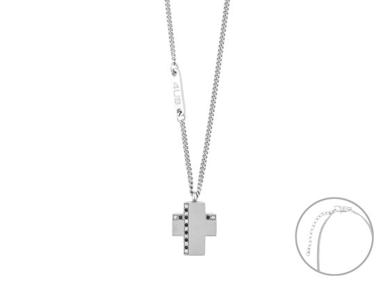 Collana 4US: Cesare Paciotti in Acciaio 4UCL6964 - 4UCL6964